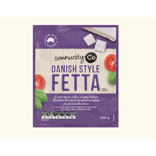 Community Co Danish Fetta 200gm