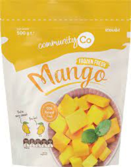 Community Co Frozen Mango Pieces 500g