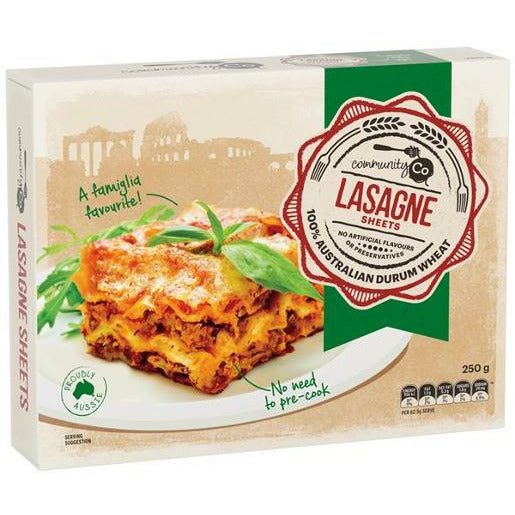 Community Co Lasagne Sheets 250g