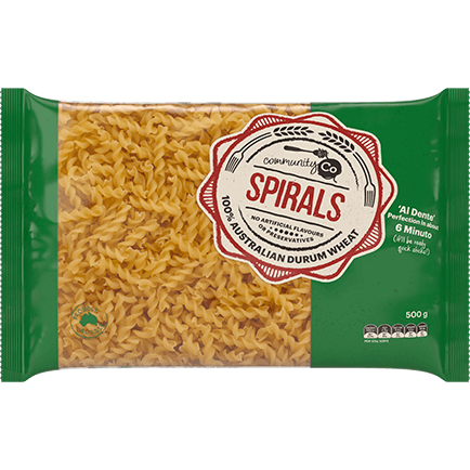 Community Co Spirals Pasta 500g