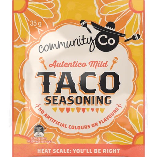 Community Co Taco Seasoning 35g