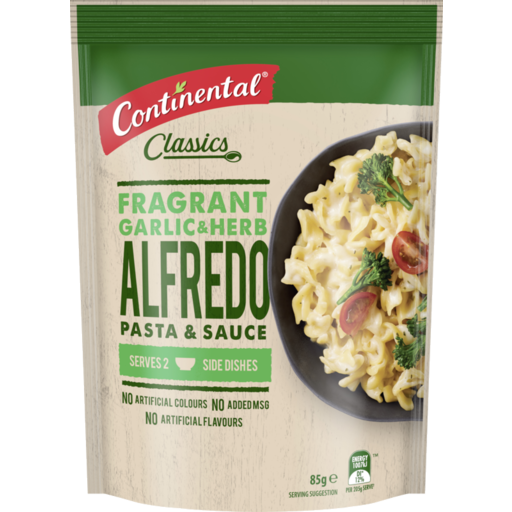 Continental Pasta & Sauce Alfredo 85g