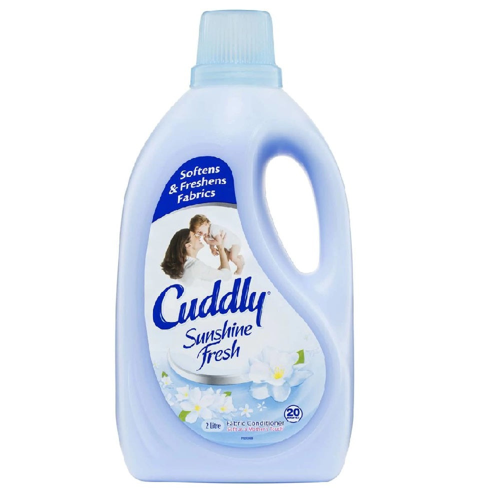 Cuddly 2L Fabric Conditioner Ready To Use Shine Fresh