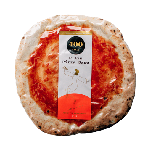 400 Gradi Pizza Base with Tomato 11"