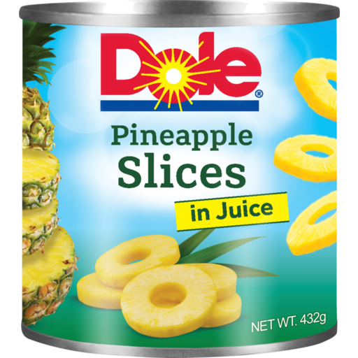 Dole Pineapple Slices in Juice  432g