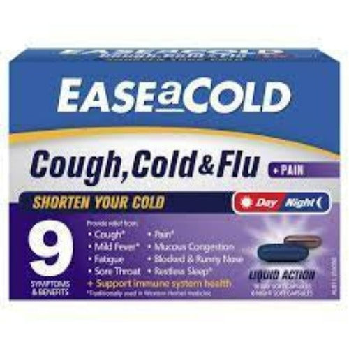 Ease A Cold Tablets Cough Cold & Flu 24 Pack