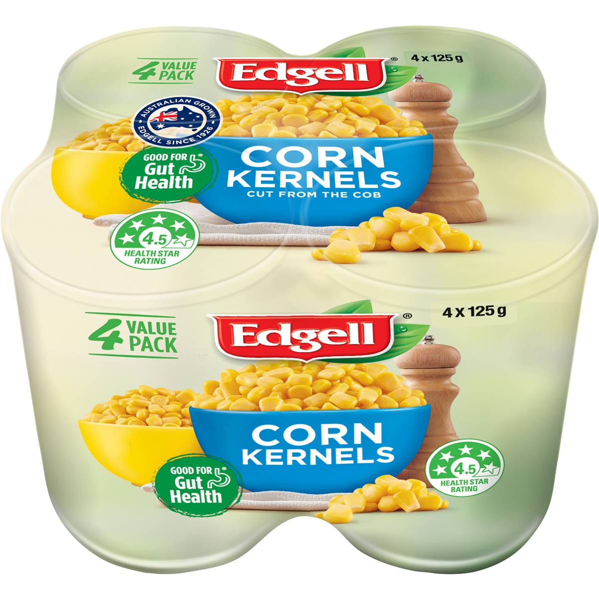 Edgell Corn Kernels 4 x 125g