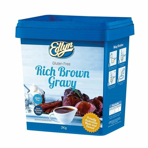 Edlyn Gf Rich Brown Gravy 2Kg Tub