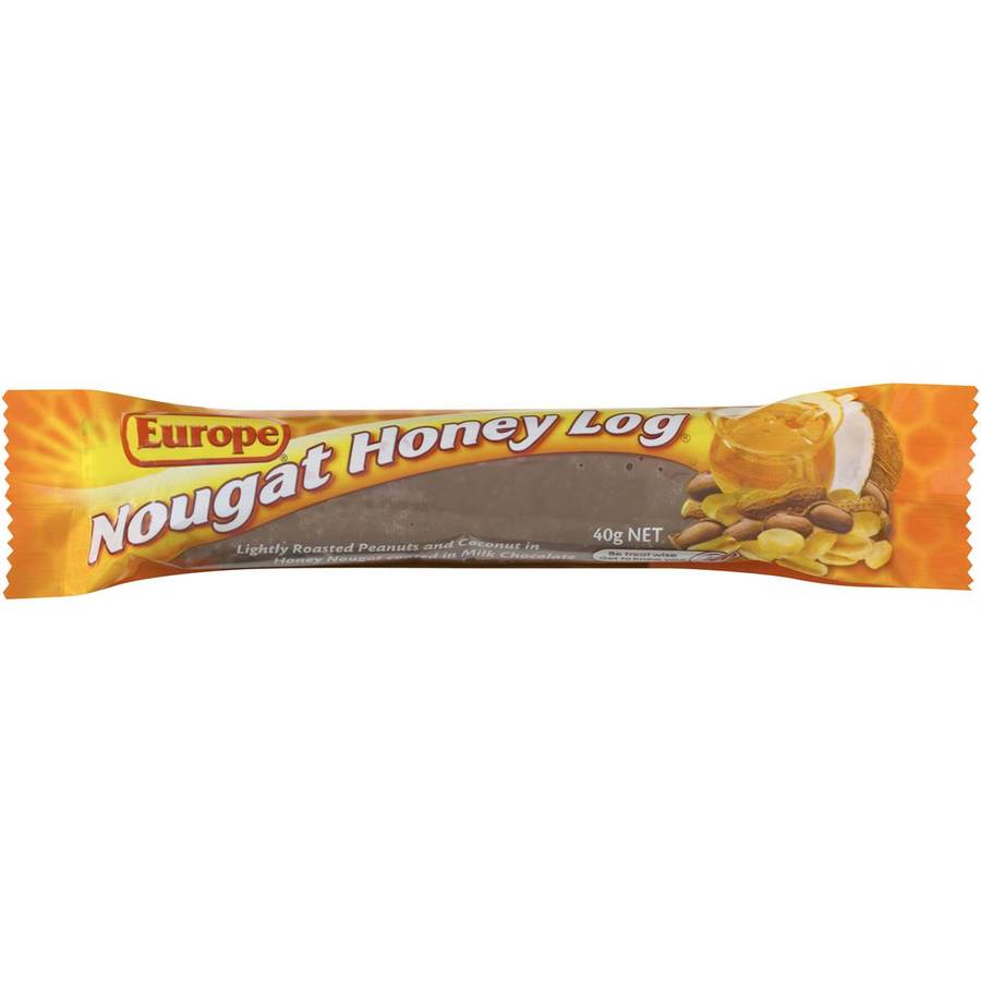 Europe Nougat Honey Log 40g