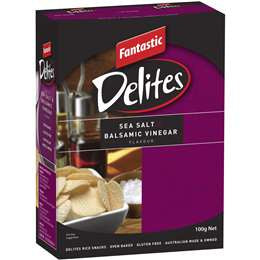 Fantastic Delites Sea Salt & Balsamic Vinegar 100g