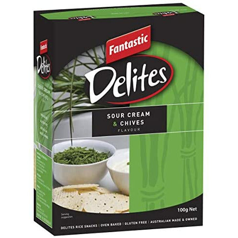 Fantastic Delites Sour Cream/Chives 100gm