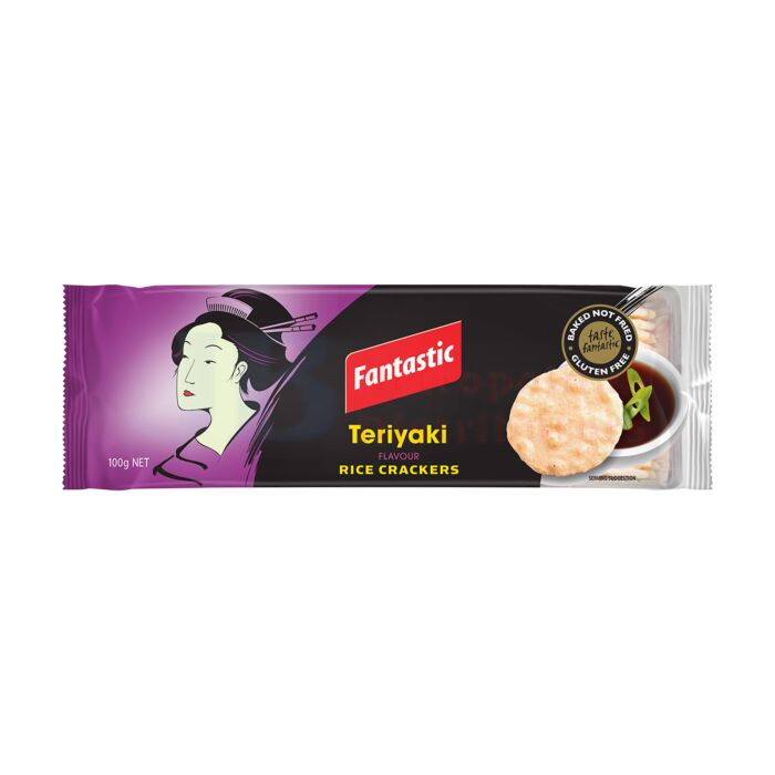 Fantastic Rice Cracker Teriyaki 100g