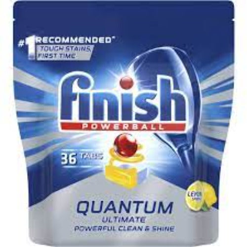 Finish Quantum Ultimate Lemon Dishwasher Tablet 36 Pack