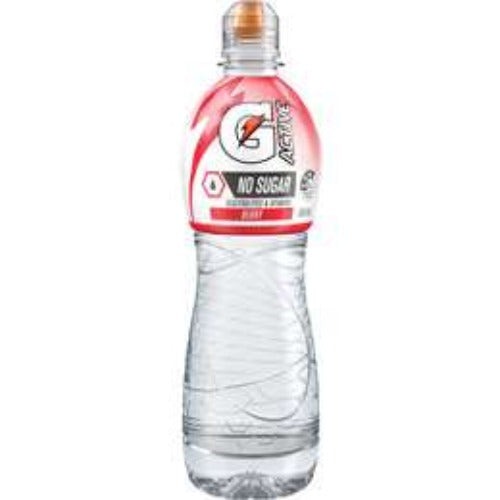 Gatorade G-active Electrolyte Water Berry Flavoured No Sugar 600ml