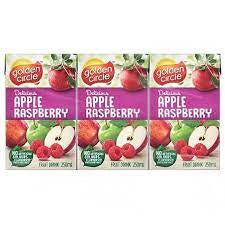 Golden Circle Apple Raspberries 250ml 6 Pack