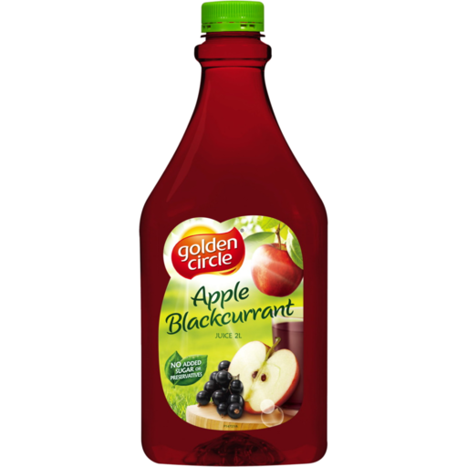 Golden Circle  Apple Blackcurrant Juice  100% 2L