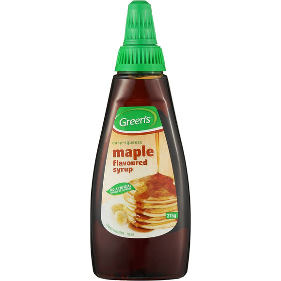 Green's Maple Flavoured Syrup 375g