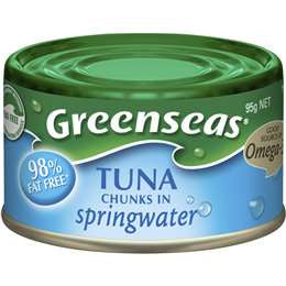 Greenseas Tuna Chunks In Springwater 95g