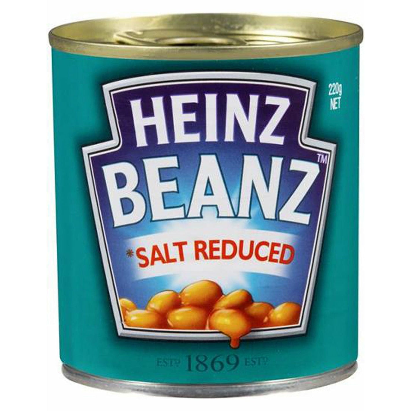 Heinz Beanz Baked Beans Salt Reduced 220g