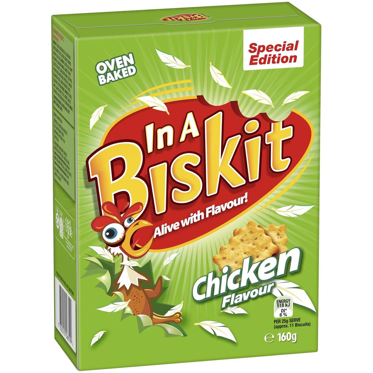 In a Biskit Chicken Flavour 160g