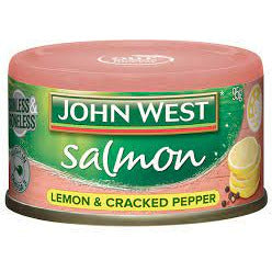 John West Salmon Lemon & Cracked Pepper 95g