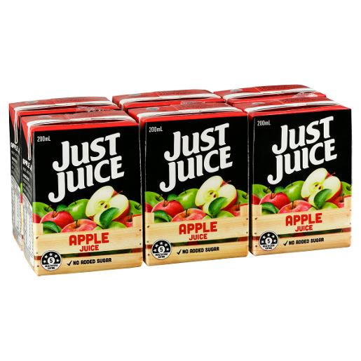 Just Juice Apple - 6 x 200ml