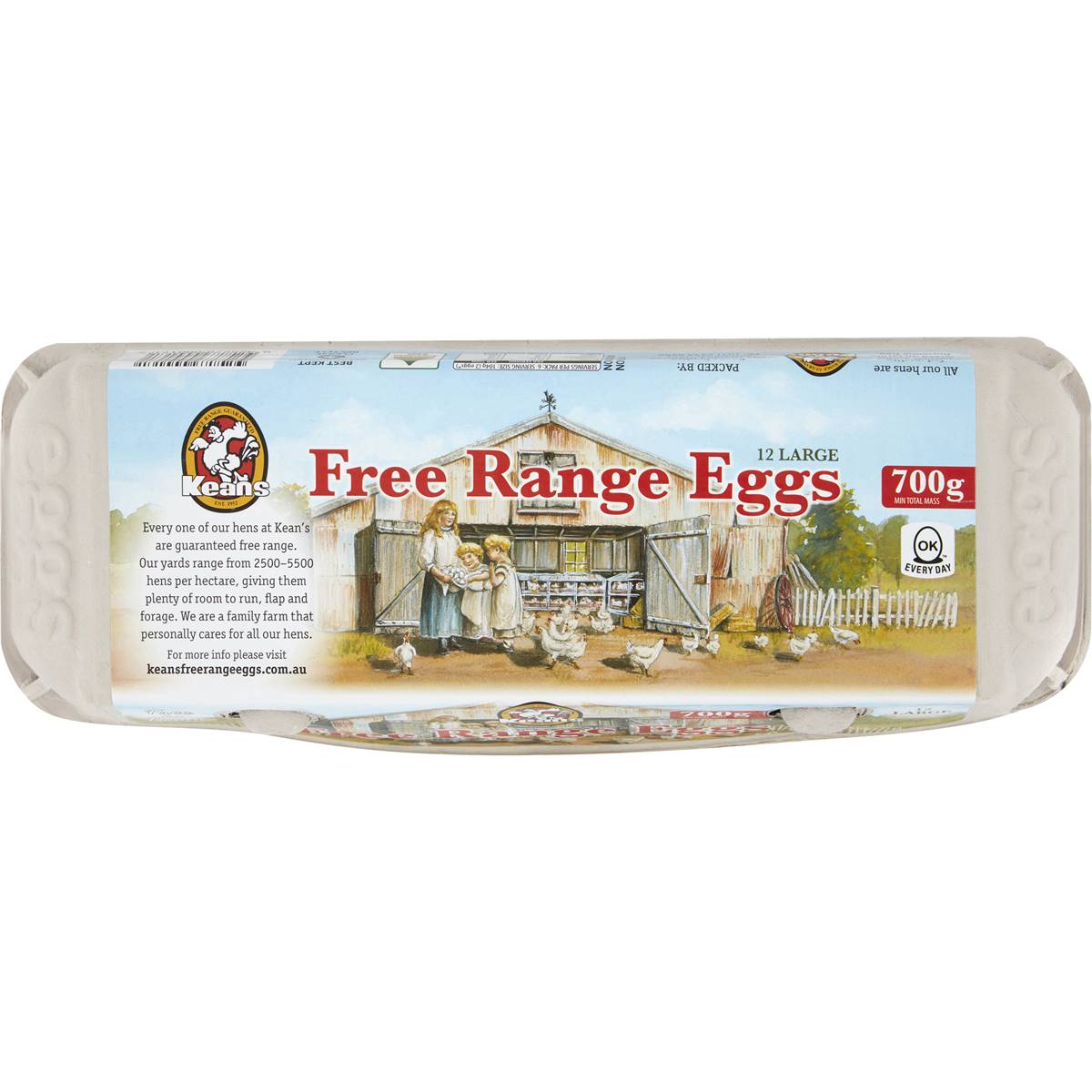 Free Range Eggs - 700g