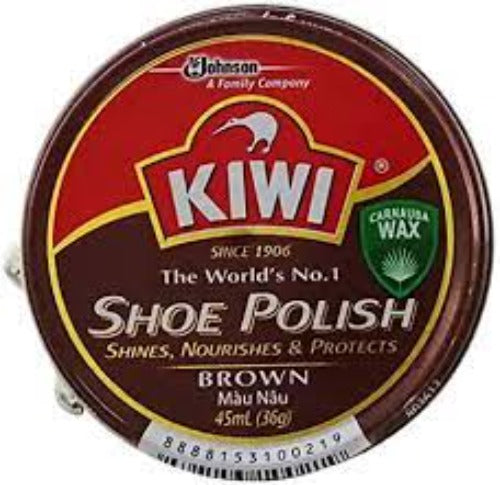 Kiwi Shoe Polish Brown 45ml