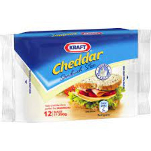 Kraft Processed Cheese Slices 250g