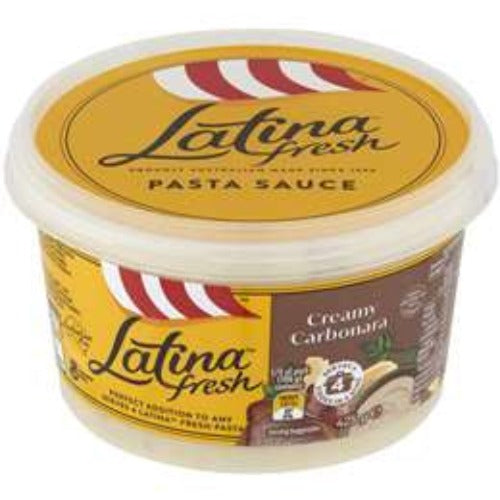 Latina Fresh Creamy Carbonara Pasta Sauce Pasta Sauce 425g