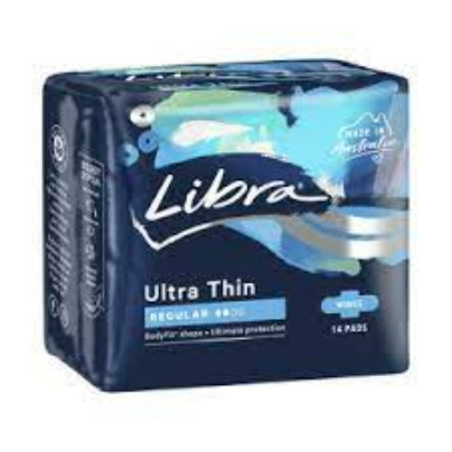 Libra Ultra Thin Regular Pads with Wings 14