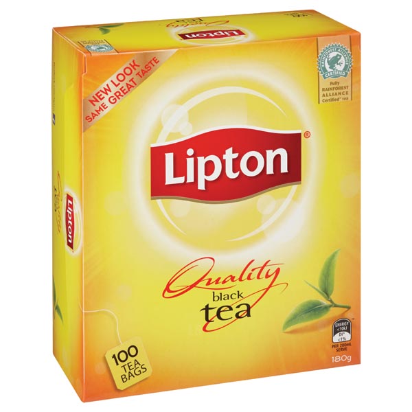 Lipton Teabags Quality Black 100 pack