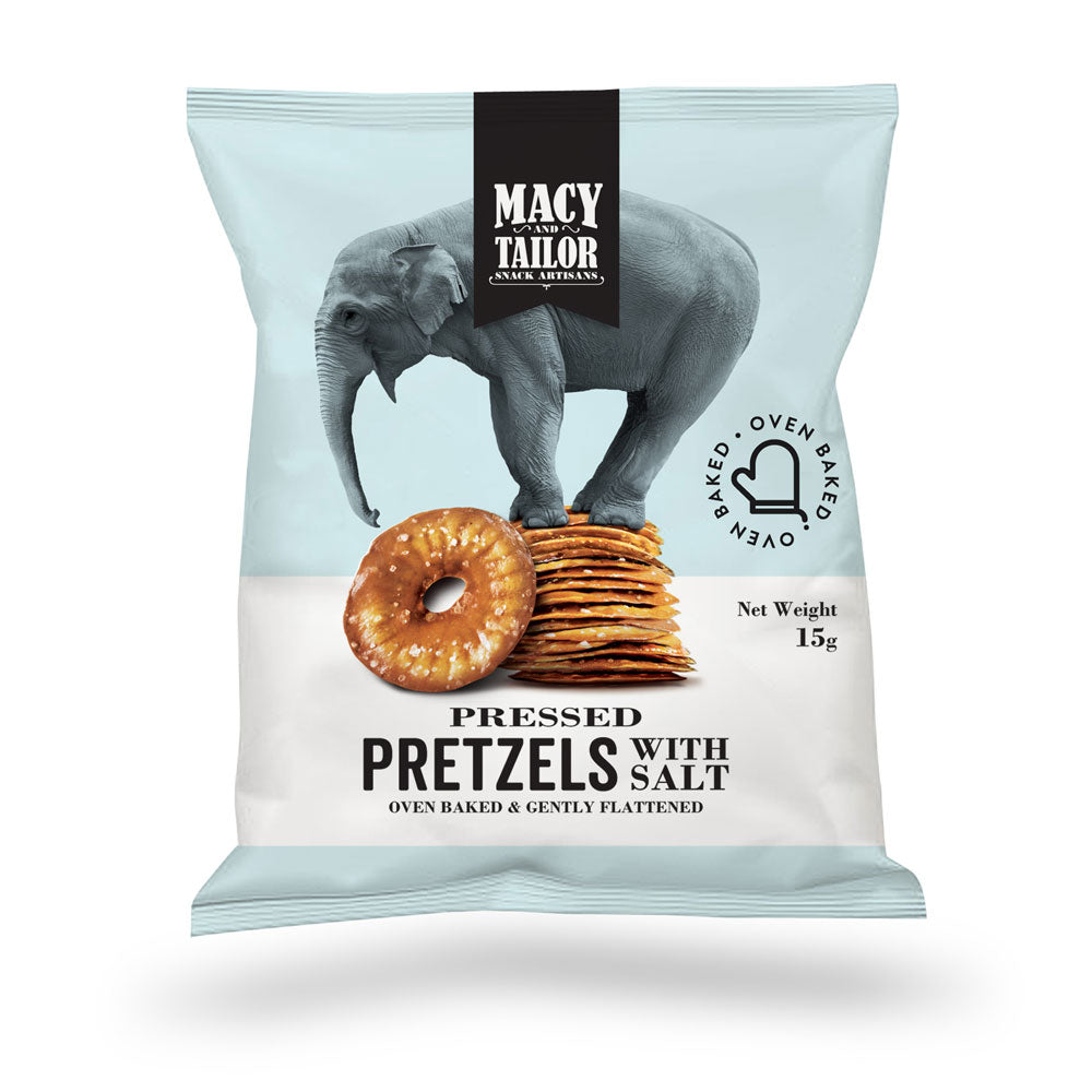 Macy & Tailor Pretzels Salt 180gm