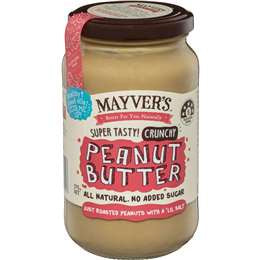 Mayver's Crunchy Peanut Butter 375g