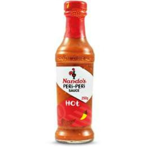 Nando's Hot Peri-peri Chilli Sauce Peri Peri Sauce 250g