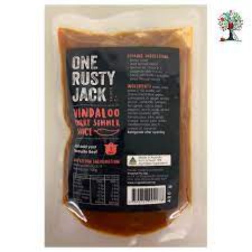 One Rusty Jack Vindaloo Curry Simmer Sauce 400g