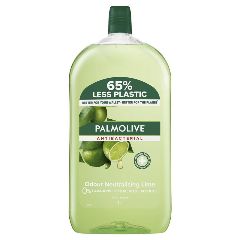 Palmolive Liquid Handwash Refill Antibacterial Lime  1L