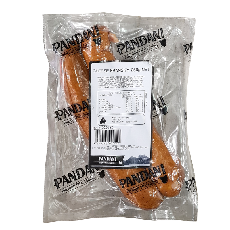 Pandani Cheese Kransky 2pk