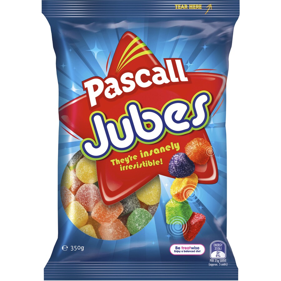 Pascall Jubes 300g