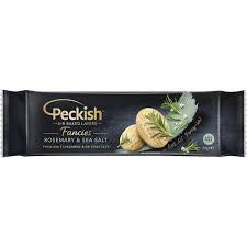 Peckish Fancies Rosemary & Sea Salt 90g