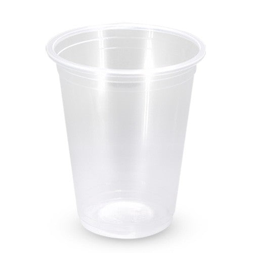 Reusable Plastic Drinking Cup Clear 425ml Pack 50