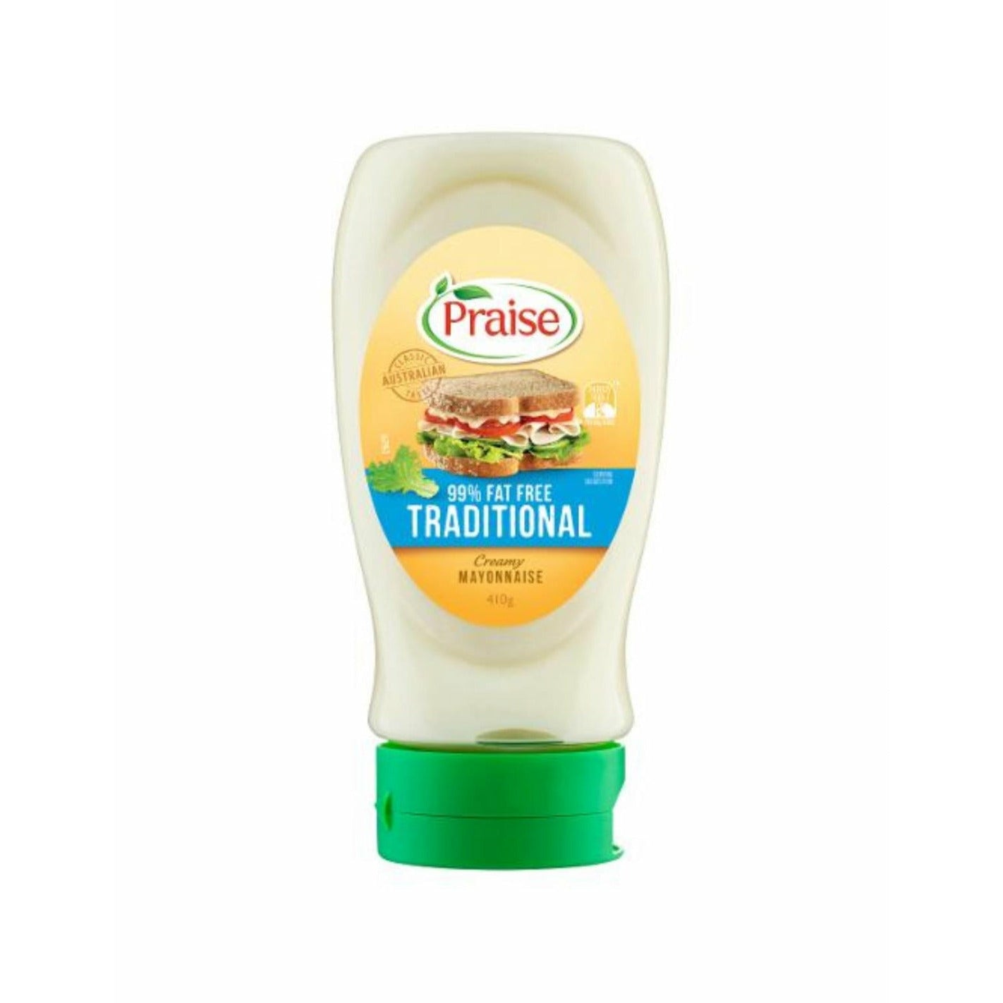 Praise Traditional Creamy Mayo 99% Fat Free 410g