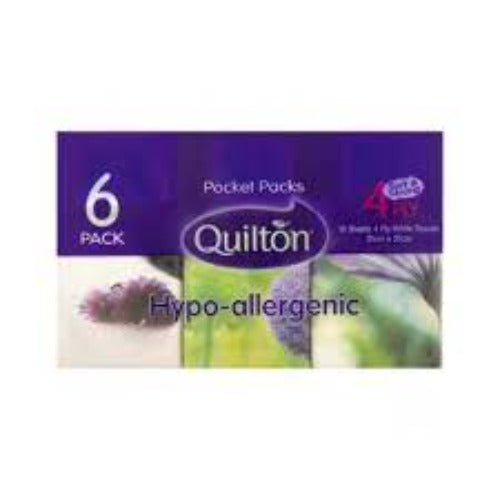 Quilton Pocket Pack 4ply 6pk