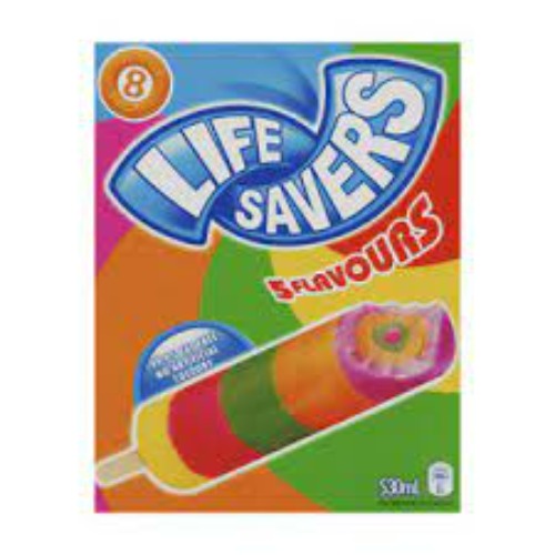 Nestle Life Saver Icy Poles 8 pack