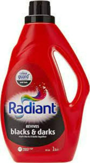 Radiant 1L Laundry Liquid Black Wash Front & Top Loader