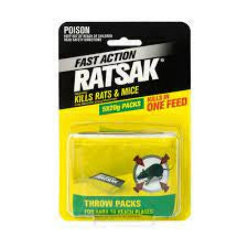 Ratsak Rat & Mouse Trap One Shot 100g