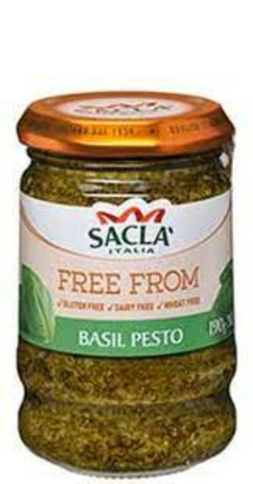 Sacla Free From Basil Pesto 190g