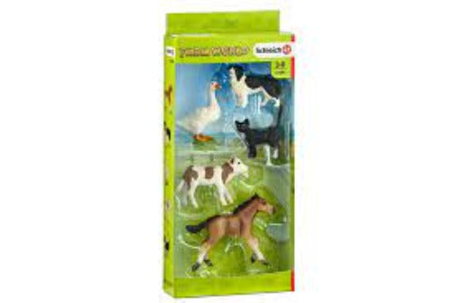 Schleich Farm World Assorted Animals 5Pk