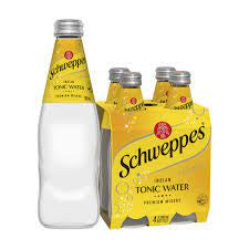 Schweppes Indian Tonic Water Classic Mixers  300ml X 4 Pack