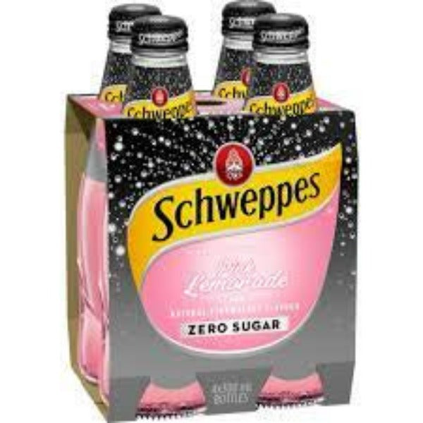 Schweppes Pink Lemonade Zero Sugar 4 x 300ml